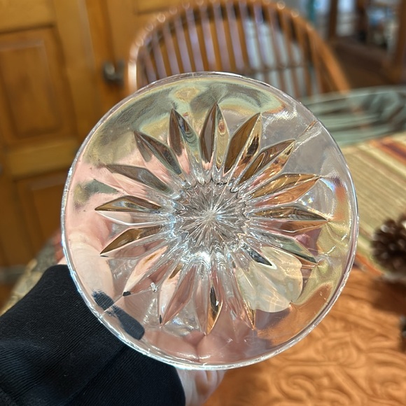 Vintage Hofbauer Germany “Byrdes” Collection Fan Style Lead Crystal Vase - Picture 9 of 15